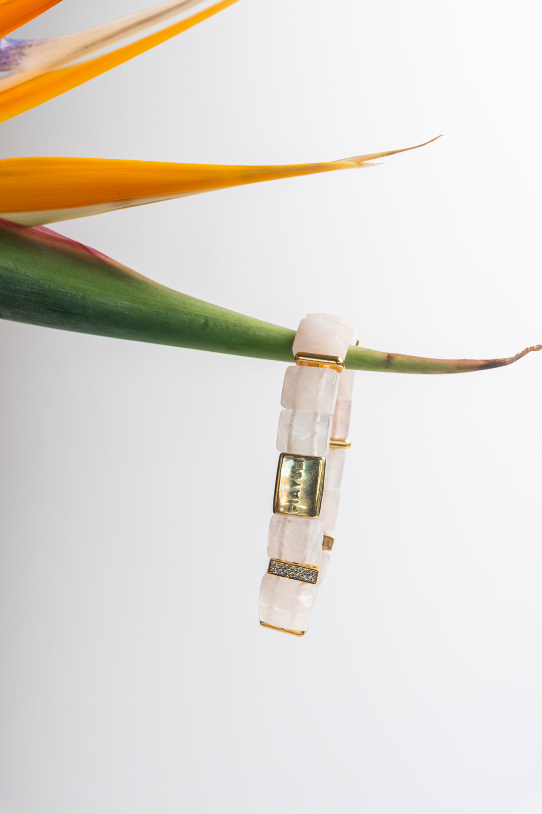 Rose Quartz Natural Stone | Love Bracelet