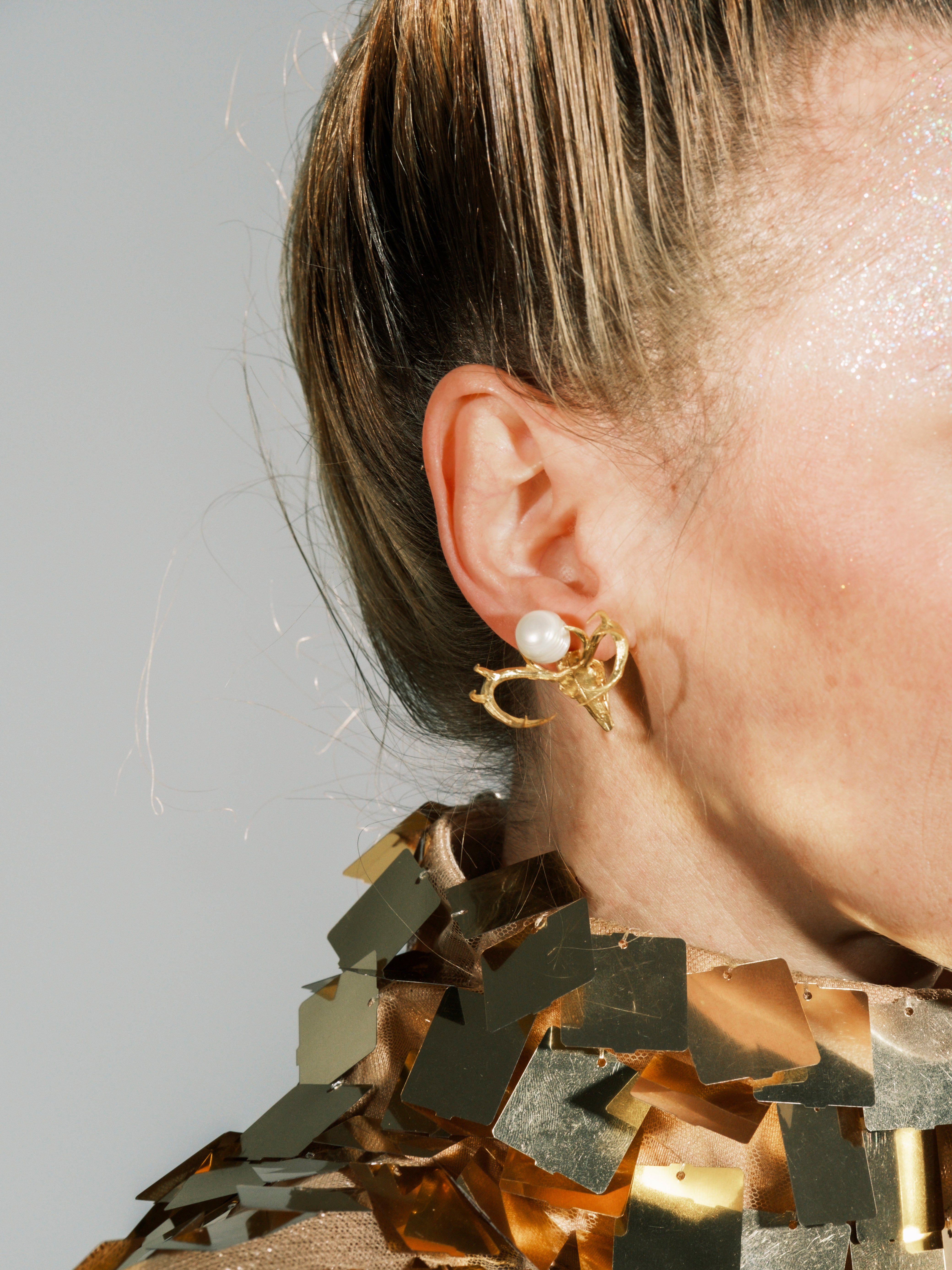 My Deer Pearl Earrings