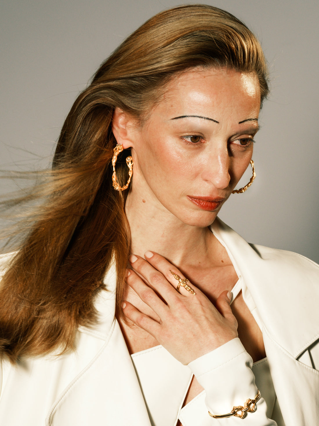 Eternal Soul Dance Hoop Earrings