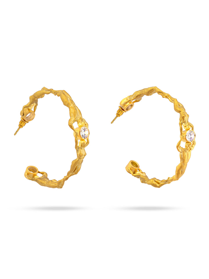 Eternal Soul Dance Hoop Earrings