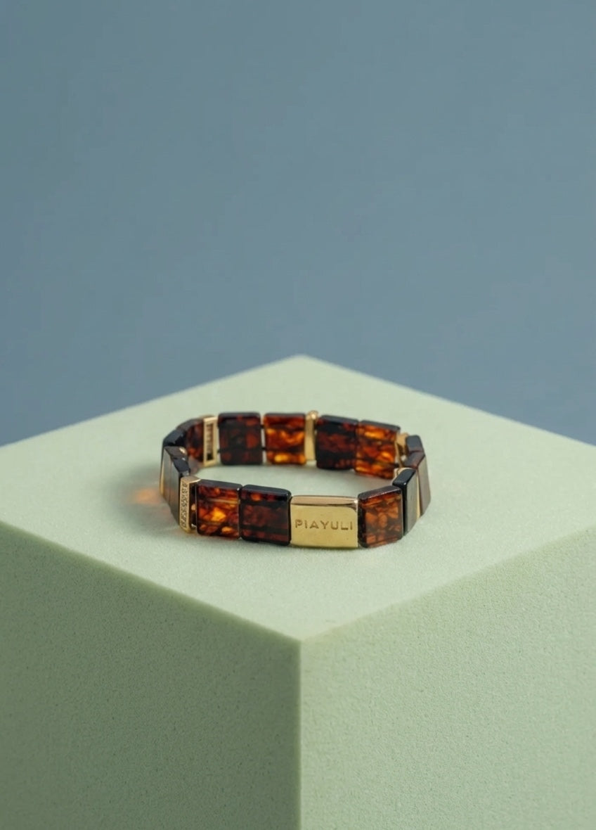 Kehribar Doğal Taş | Kökten Gelen Güç Bilekliği