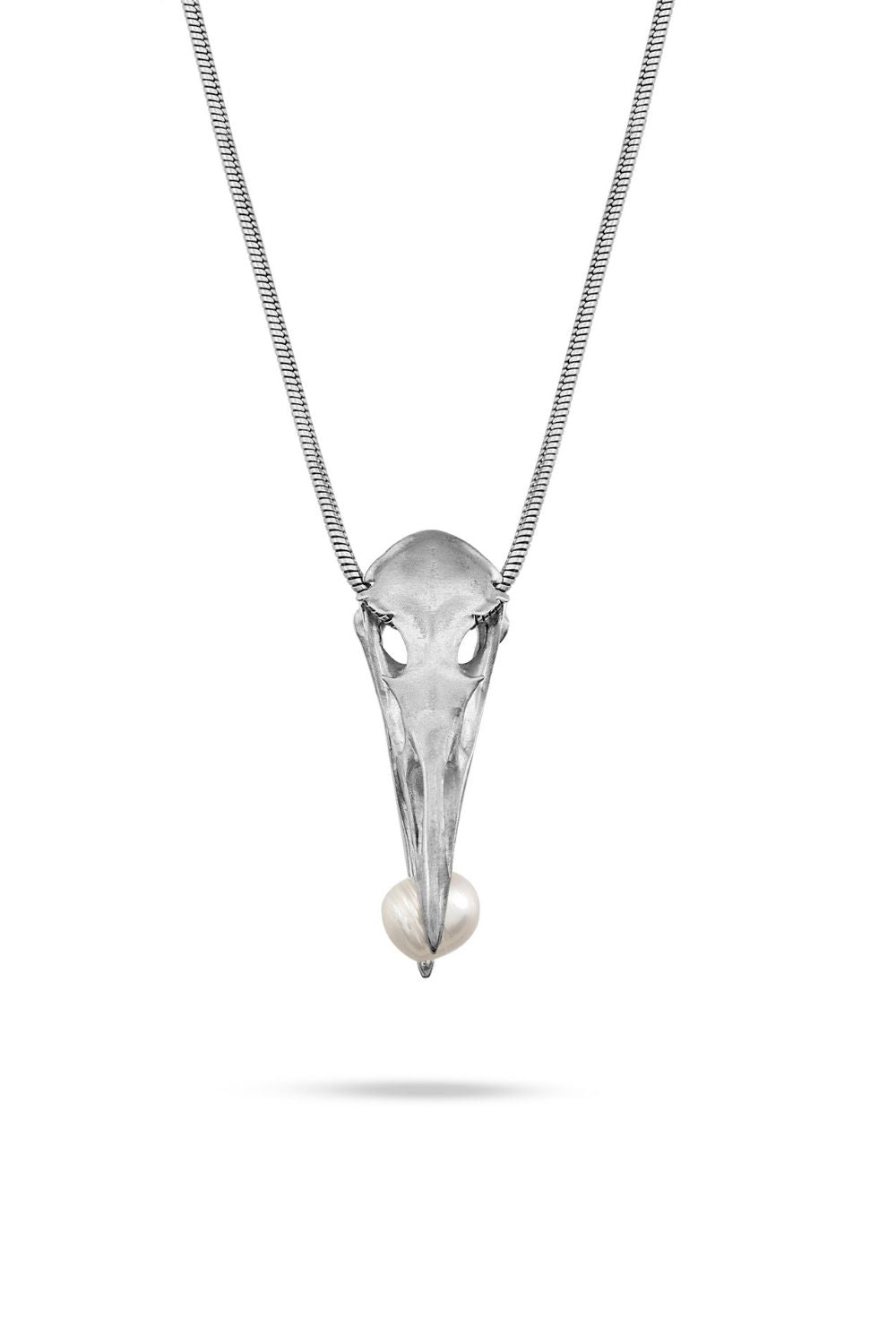 Modern ve sanatsal Freedom Pearl kolye modeli