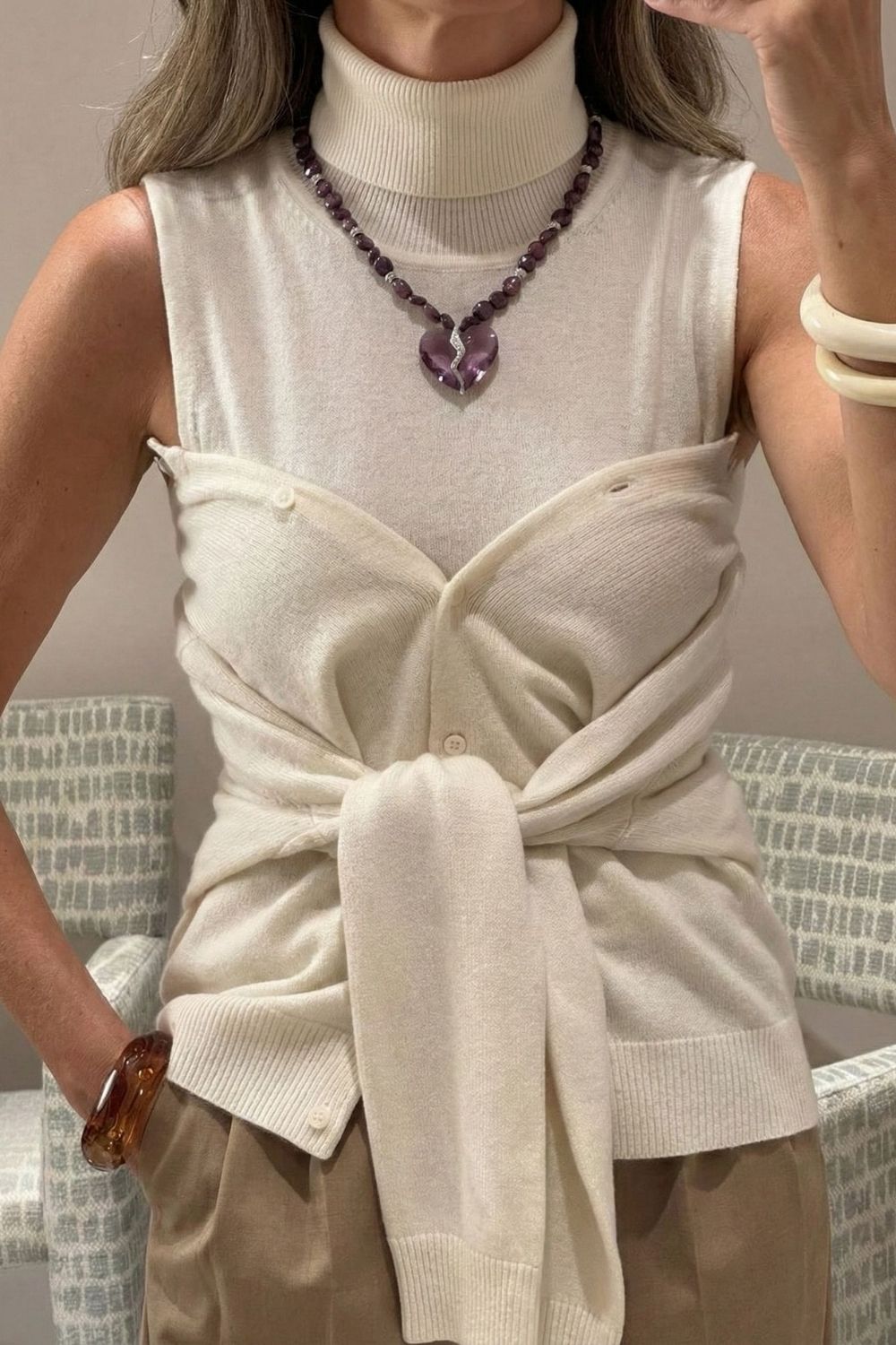 minimal kalp kolye modeli