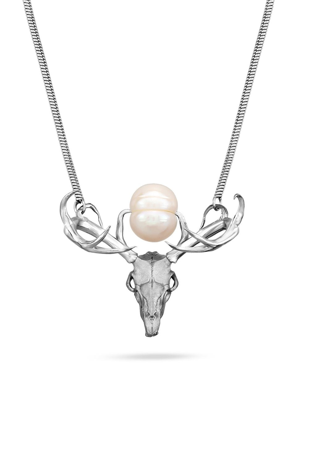 Modern ve sanatsal My Deer Pearl kolye modeli