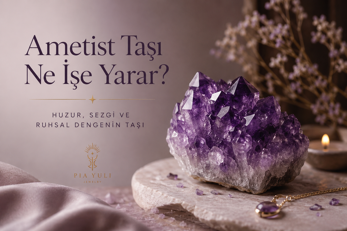 Ametist Taşı Ne İşe Yarar? Huzur, Sezgi ve Ruhsal Dengenin Taşı