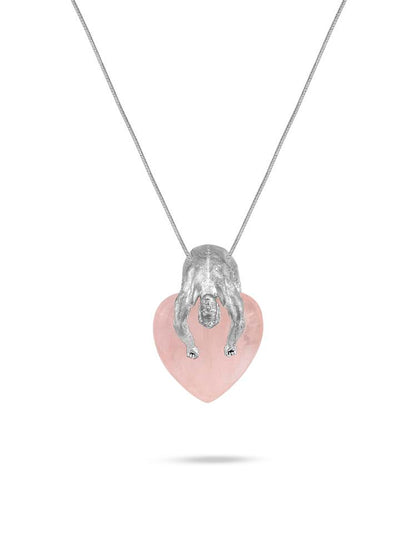  Pink Quartz Lover Necklace