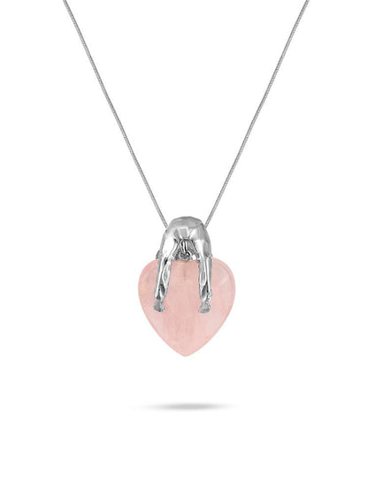  Pink Quartz Lover Necklace