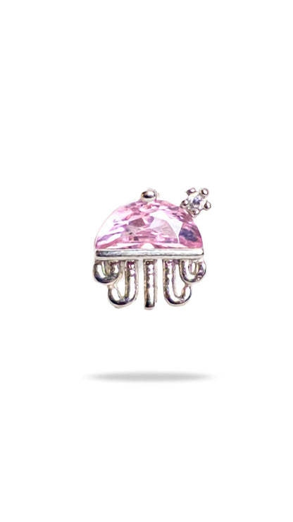 Pink Jellyfish Piercing