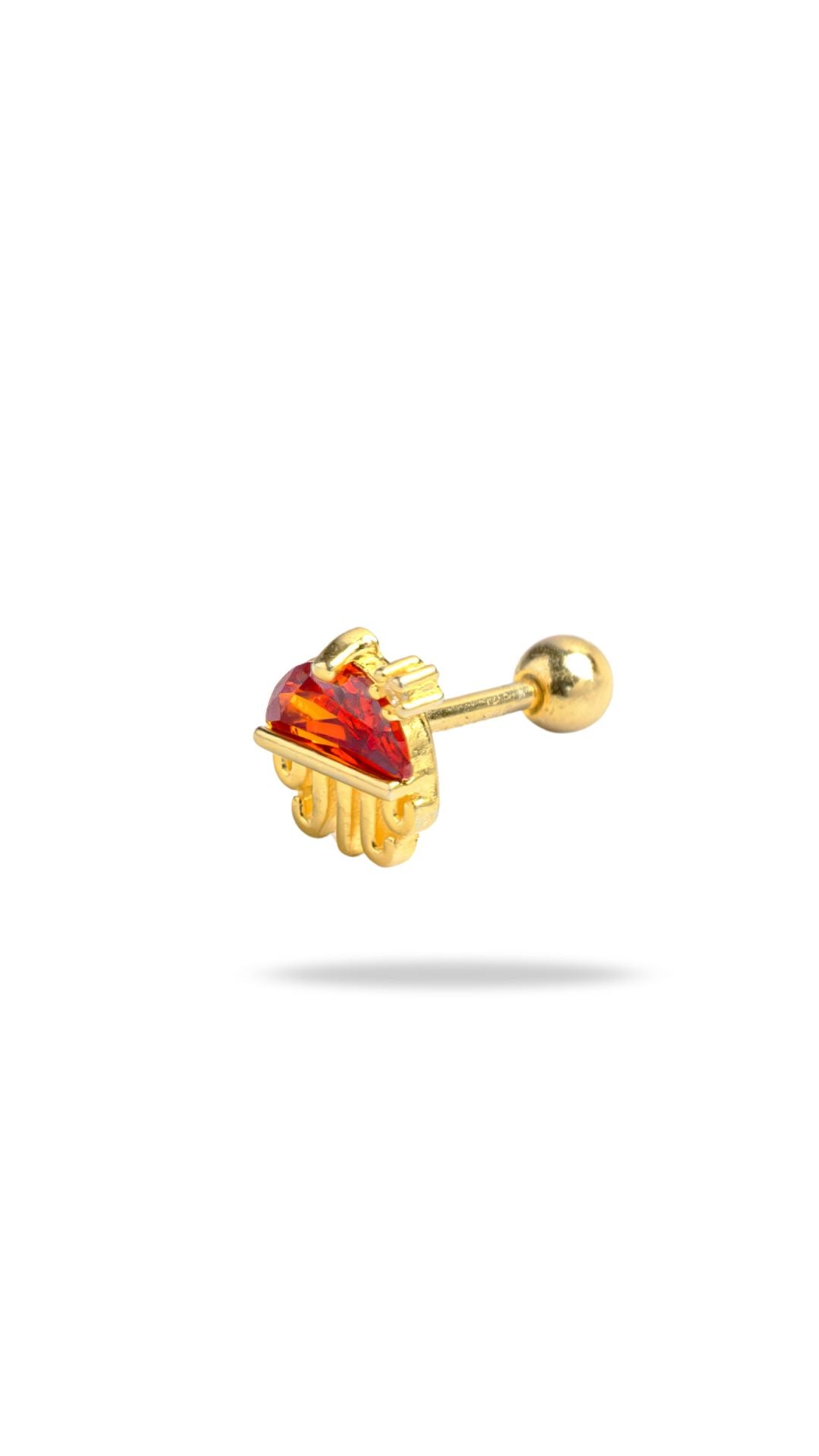 Orange Jellyfish Piercing