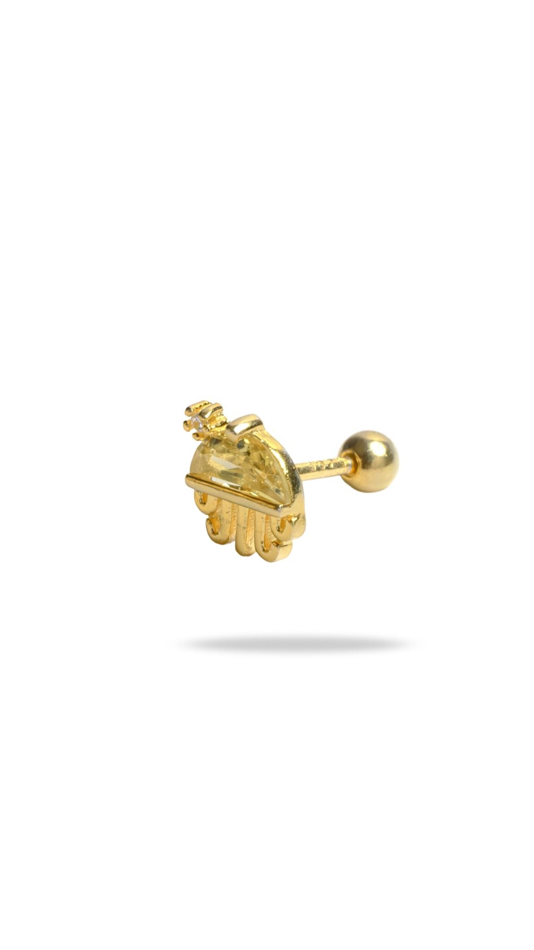 Yellow Jellyfish Piercing