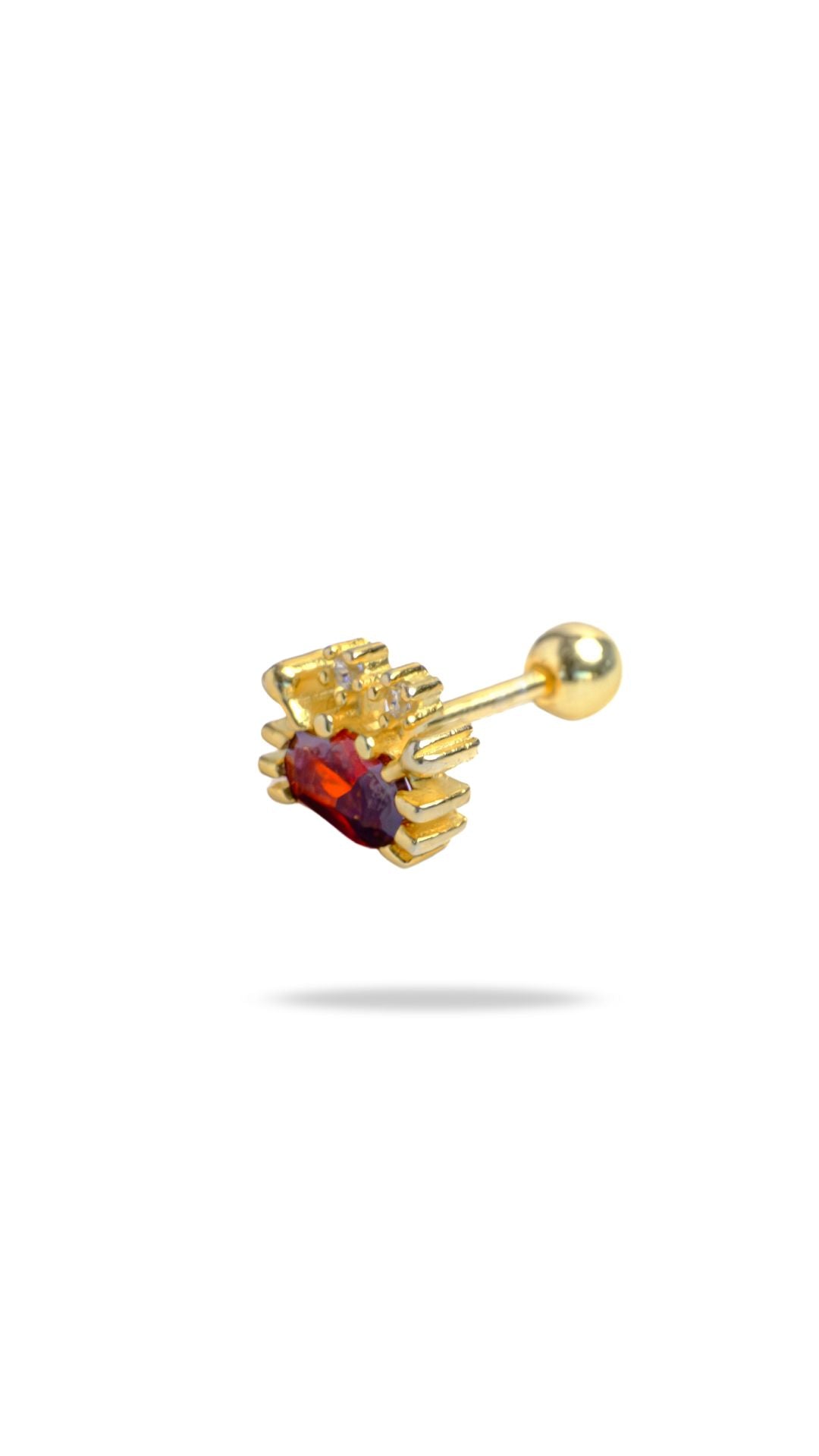 Red Crap Piercing