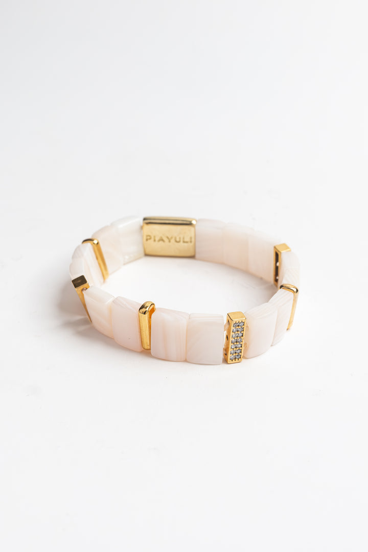 Mother of Pearl Natural Stone | Bracelet Carrying the Sparkle of Nature