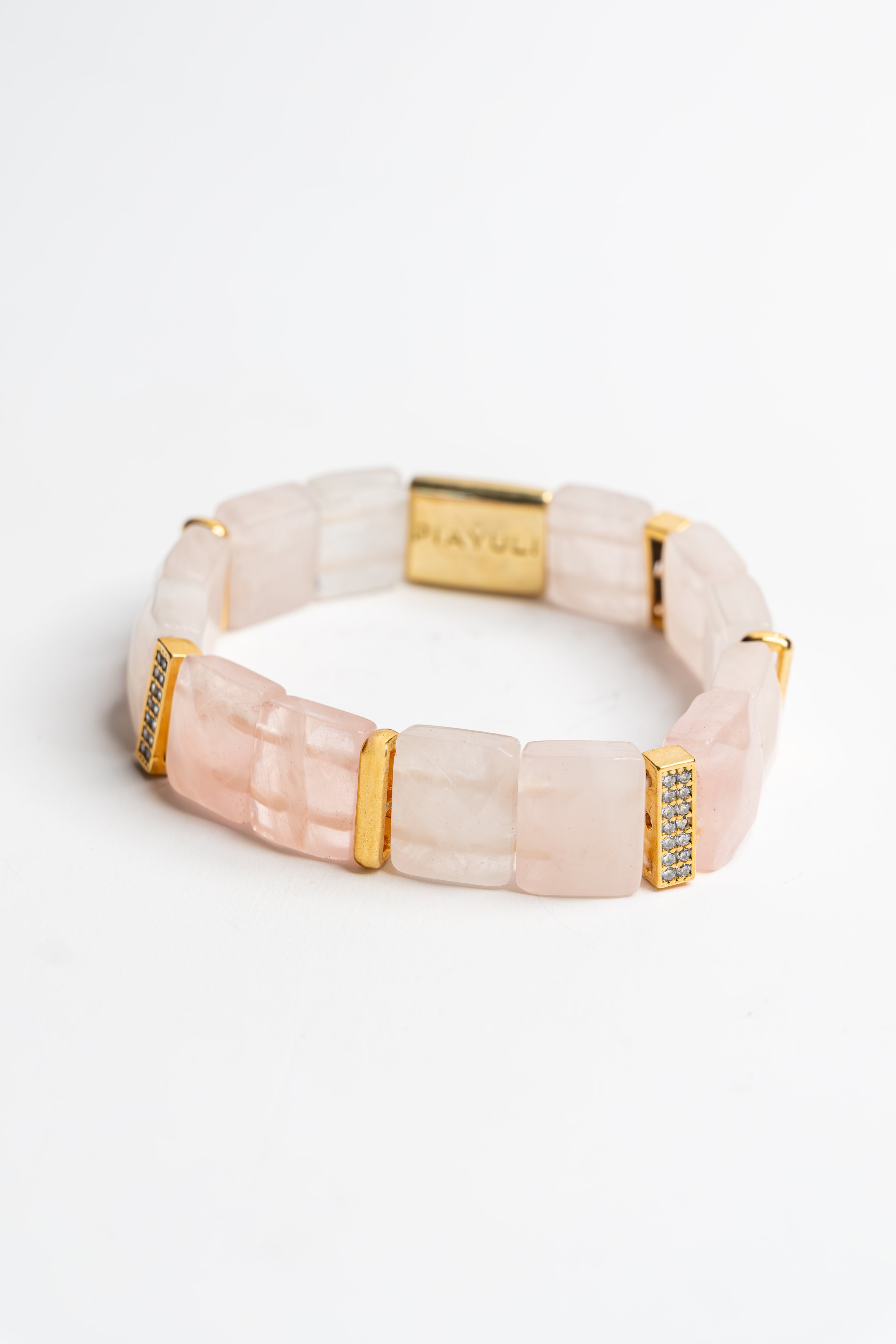 Rose Quartz Natural Stone | Love Bracelet