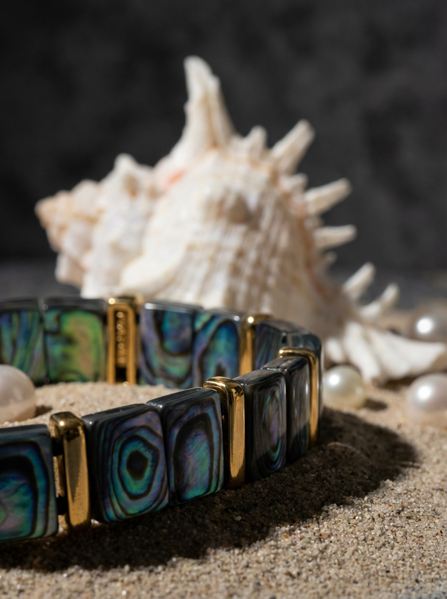 Okyanus Sedefi Dogal Tas | Özgürlük Bilekliği