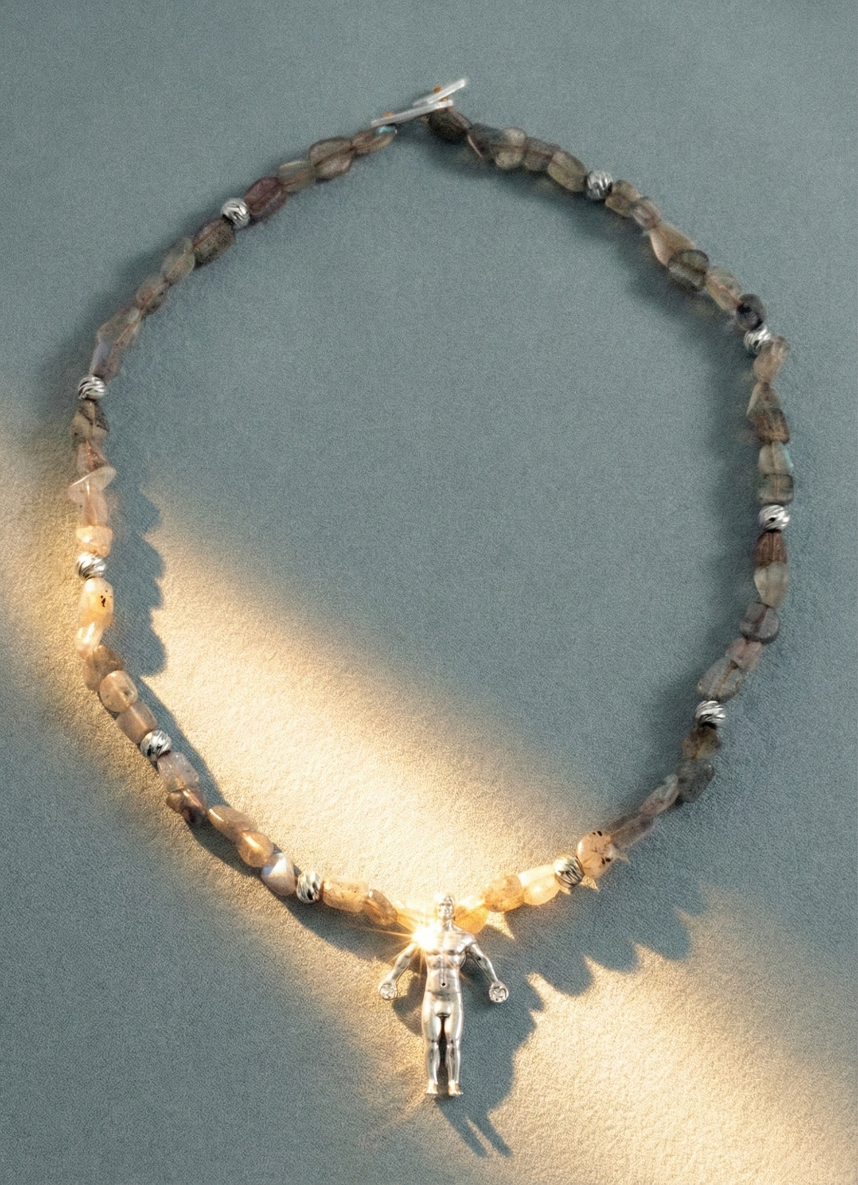 Labradorit Yükseliş Kolyesi