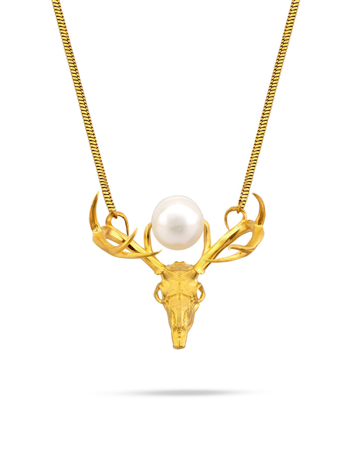 My Deer Pearl Necklace