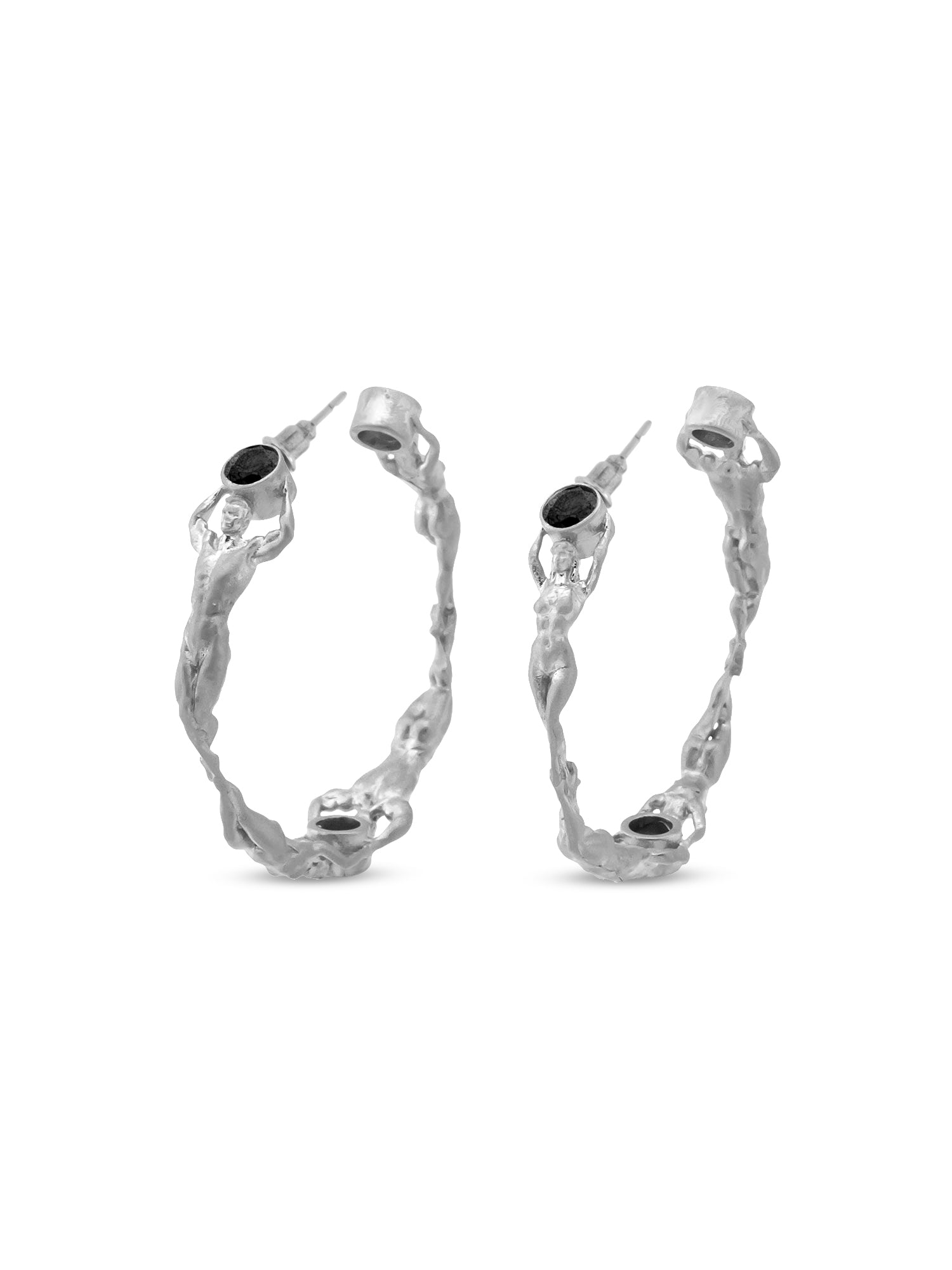 Eternal Soul Dance Hoop Earrings