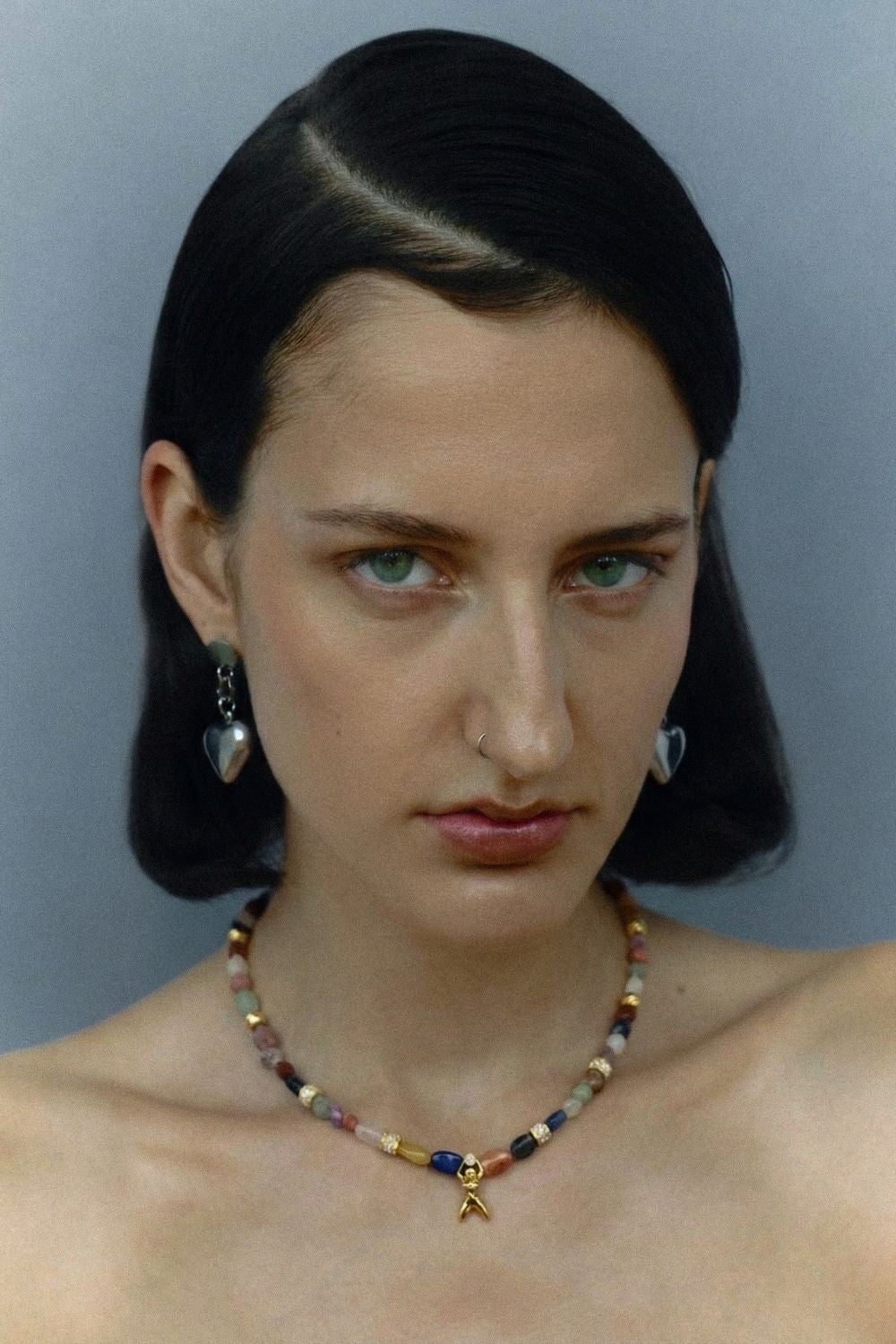 ince zincirli altın çakra kolye