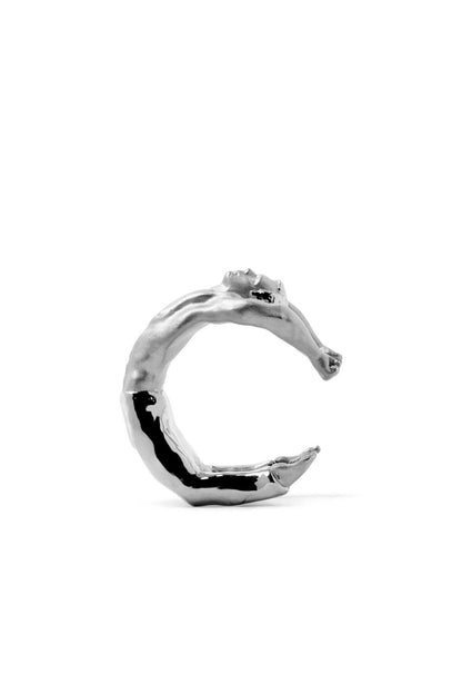 22K altın kaplama Atlas earcuff detay görünümü