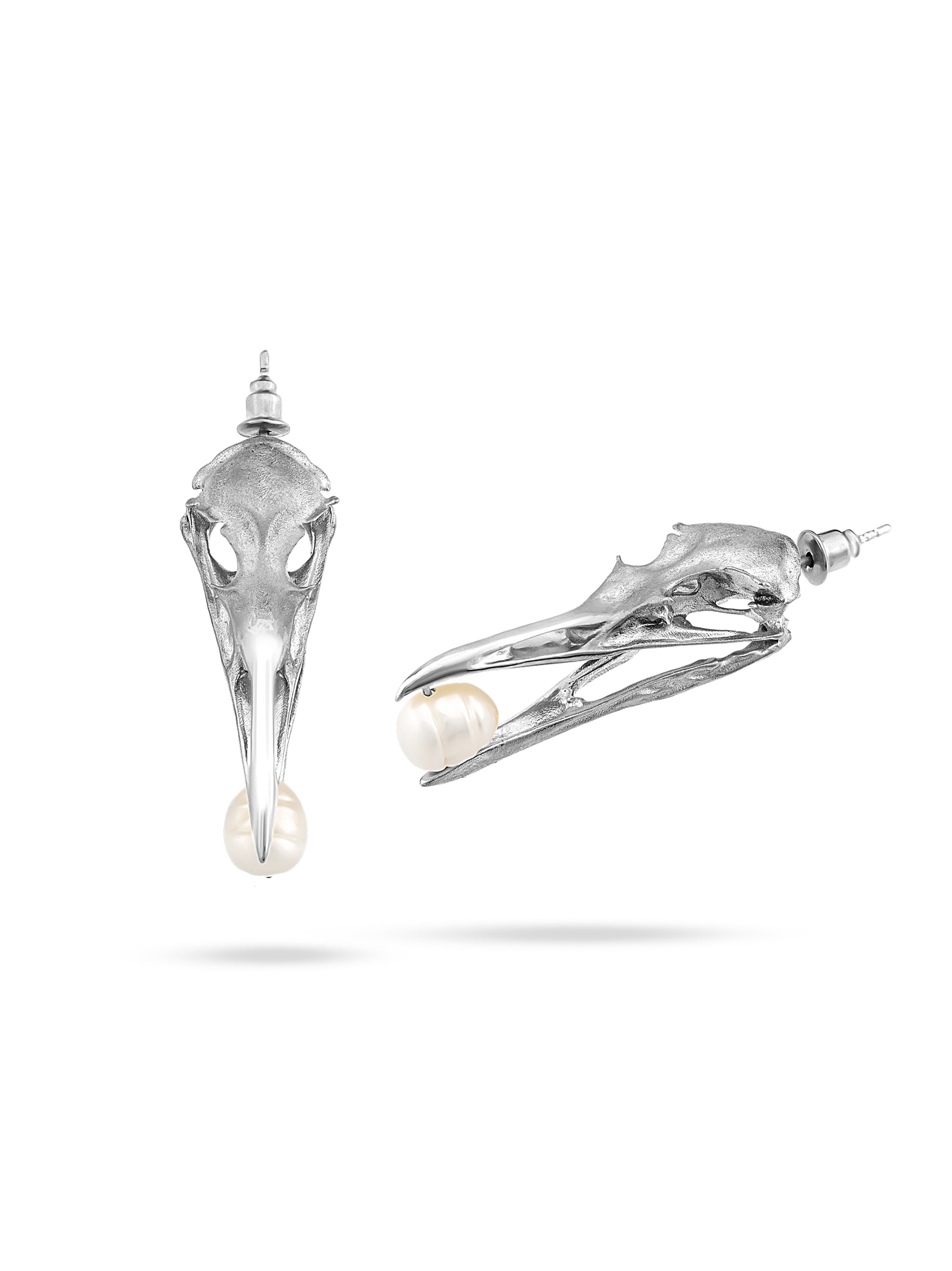 Doğal deniz incili Freedom Pearl Earring görünümü