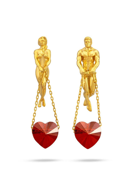 Pia Yuli Lovers Earrings ön görünüm