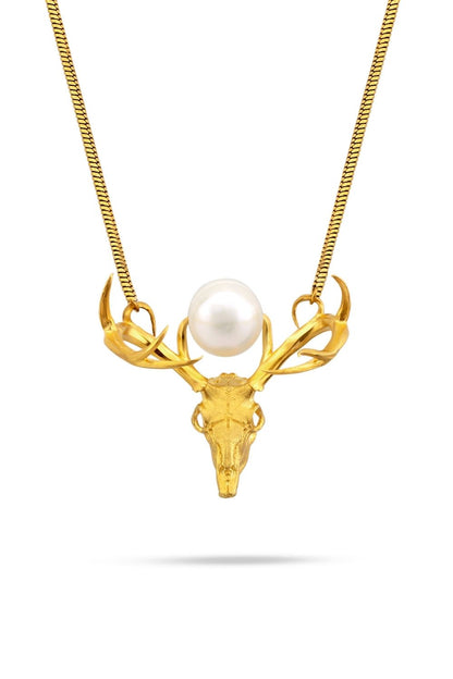 Pia Yuli My Deer Pearl kolye ön görünüm
