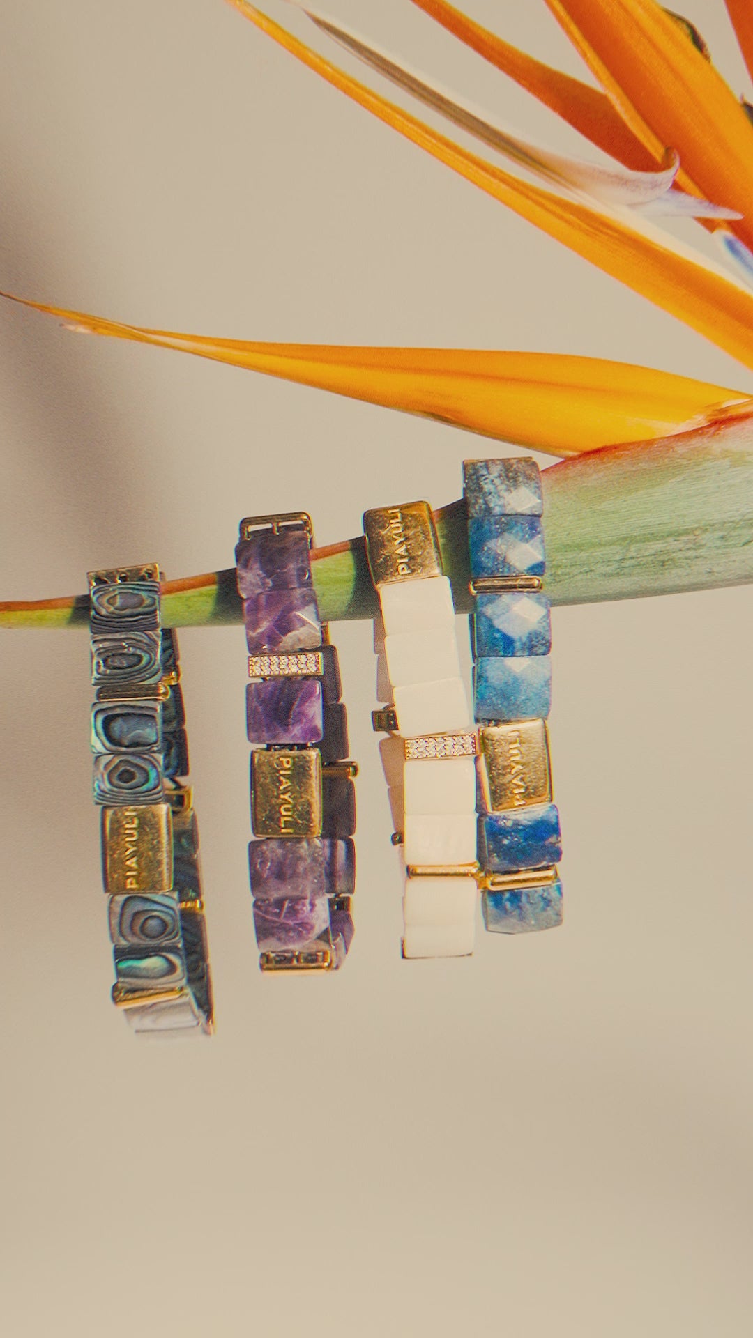  Amethyst Natural Stone | No-Stress Bracelet