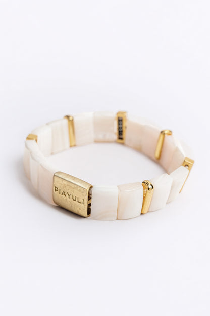 Sedef Doğal Taş | Doğanın Işıltısını Taşıyan Bileklik