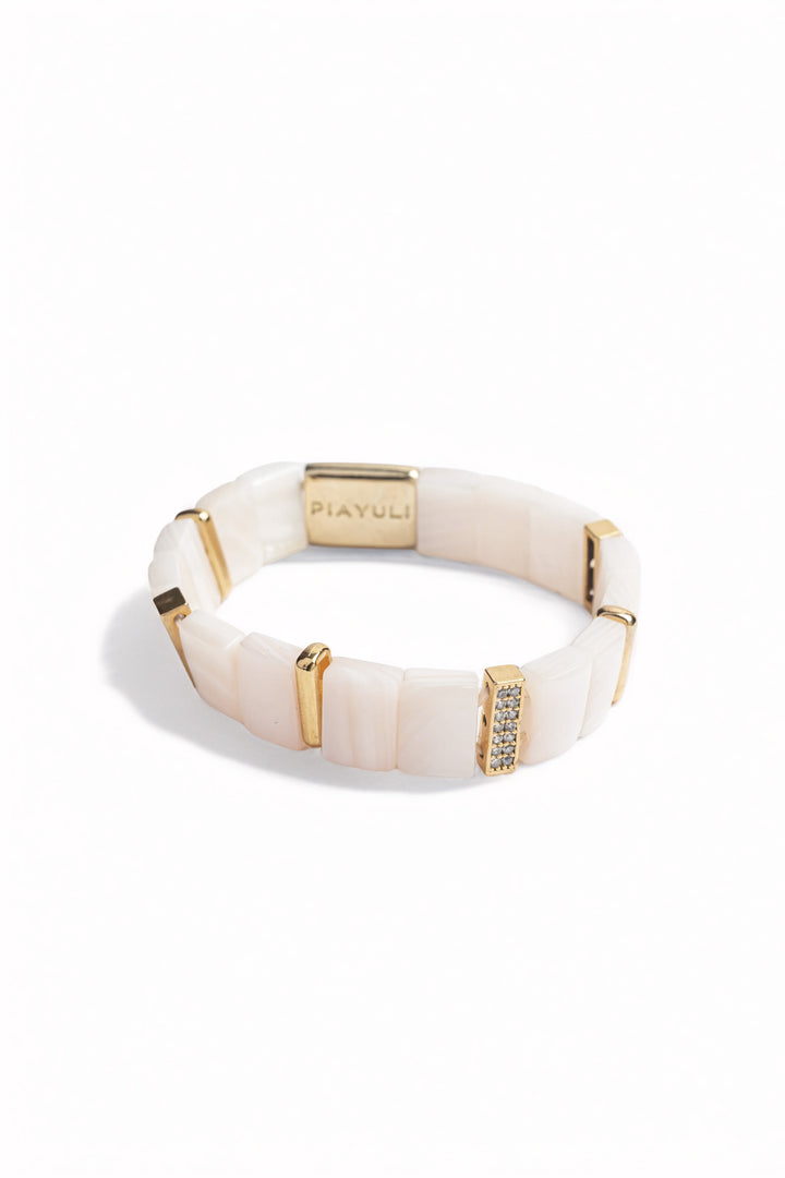 Sedef Doğal Taş | Doğanın Işıltısını Taşıyan Bileklik