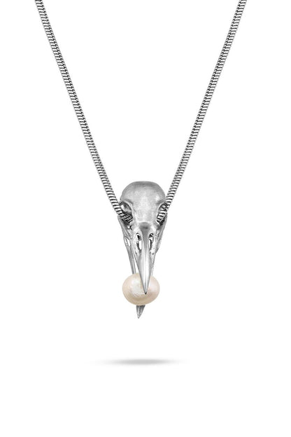 Modern ve sanatsal Wisdom Pearl kolye modeli